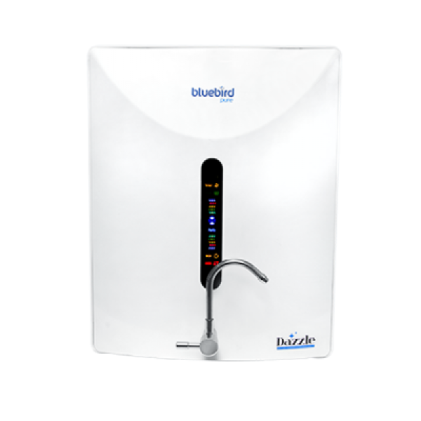 Bluebird Dazzle RO + UV + Alkarich Technology Water Purifier